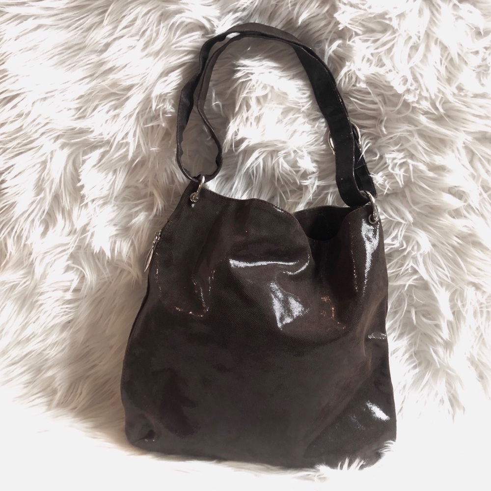 Cecconi Ravasi Metallic Snakeskin Leather Bag